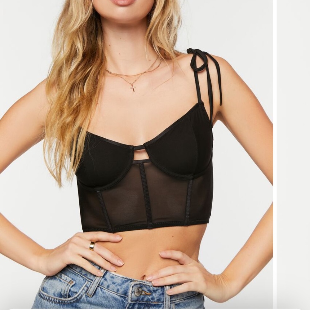 Mesh Bustier/Corset